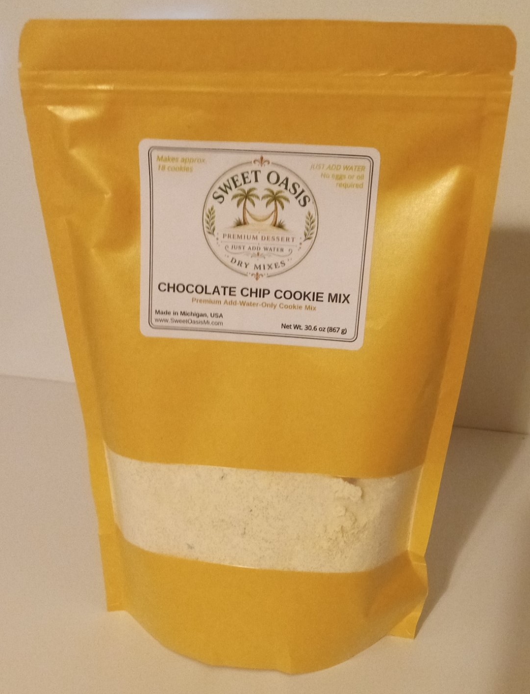Sweet Oasis Chocolate Chip Cookie Mix