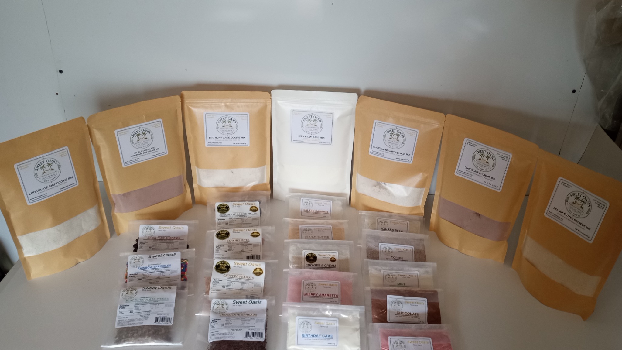 Sweet Oasis Complete Product Lineup