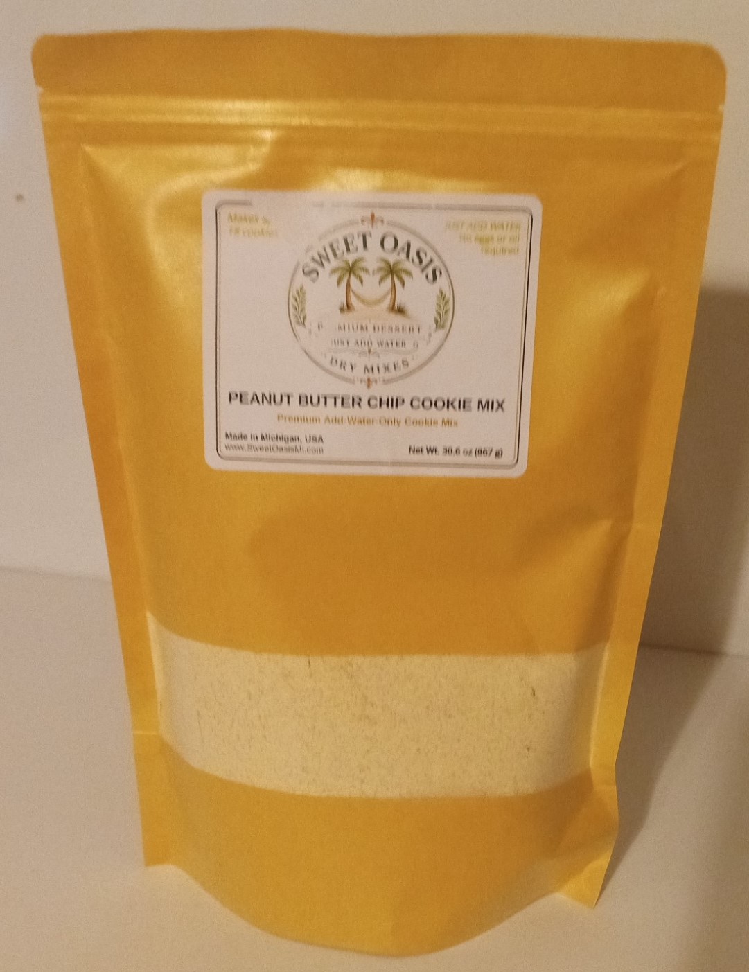 Sweet Oasis Peanut Butter Chip Cookie Mix