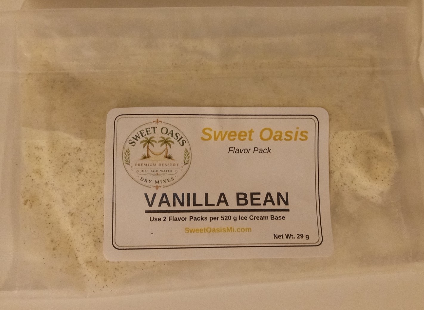 Vanilla Bean Flavor Pack