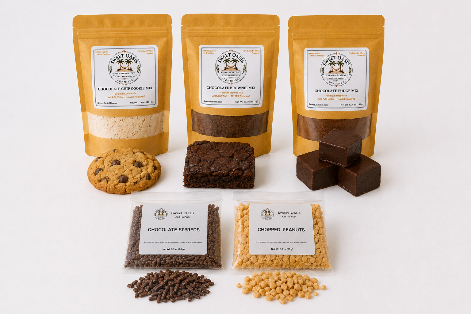 Sweet Oasis Dessert Trio Bundle