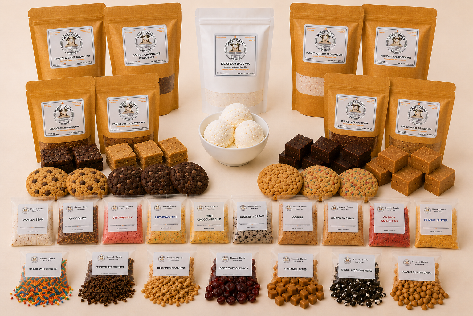 Sweet Oasis product lineup