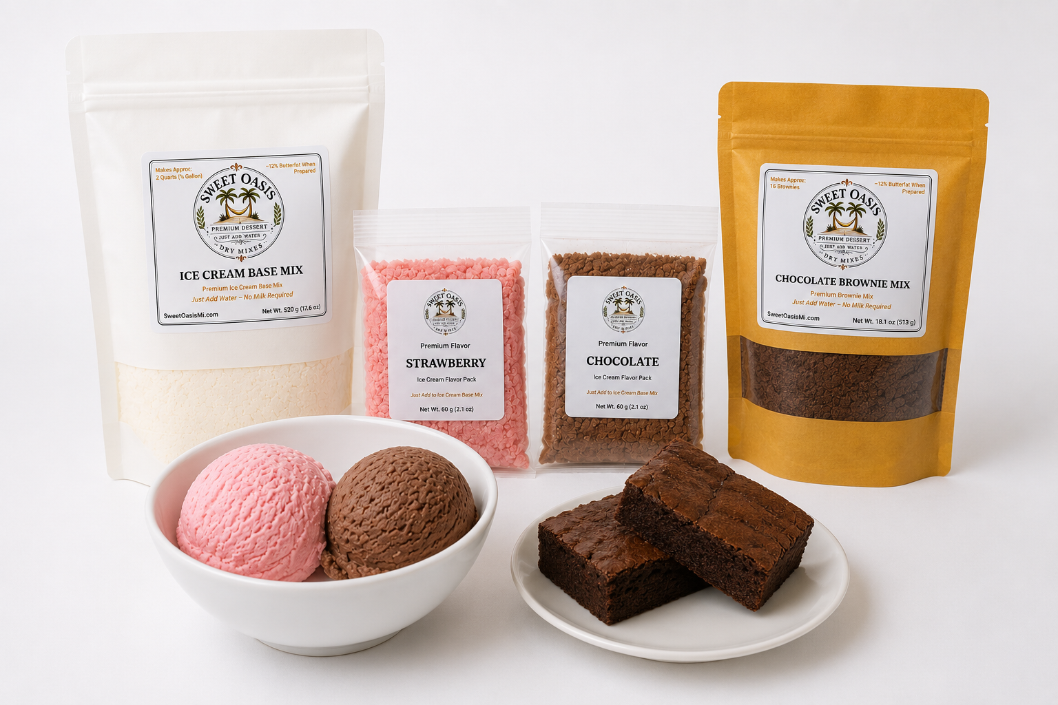 Sweet Oasis family dessert bundle