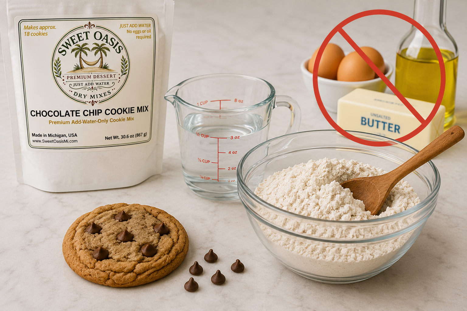 Sweet Oasis Just Add Water Cookie Mix